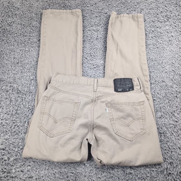 Levis 514 Jeans Men 29X32 Beige Classiccore Outdoor Chore Straight Leg Casual - Picture 1 of 9